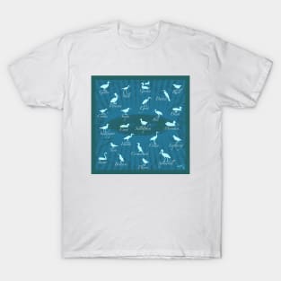 Shorebirds - Blue T-Shirt